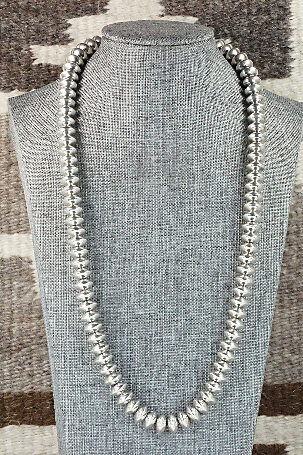 Sterling Silver Navajo Pearl Necklace - Jan Mariano