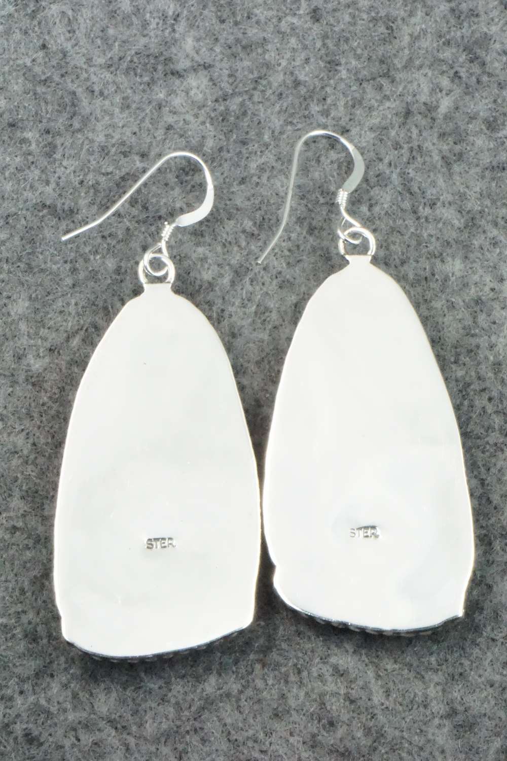 Turquoise & Sterling Silver Earrings - Sharon McCarthy