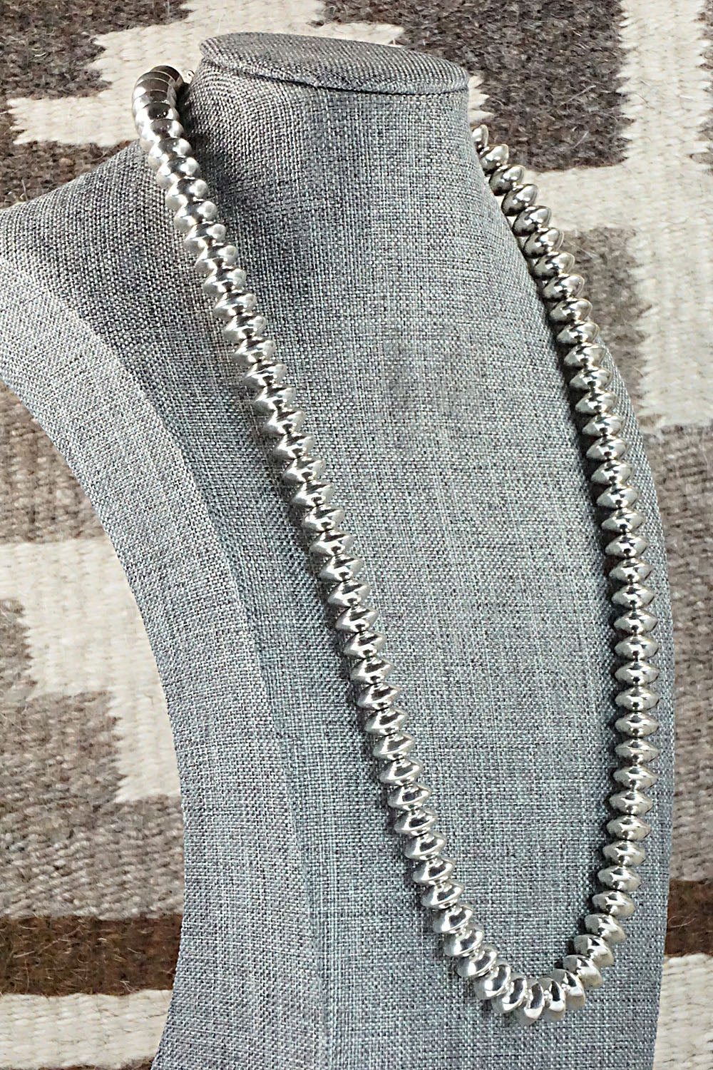 Sterling Silver Navajo Pearl Necklace - Jan Mariano