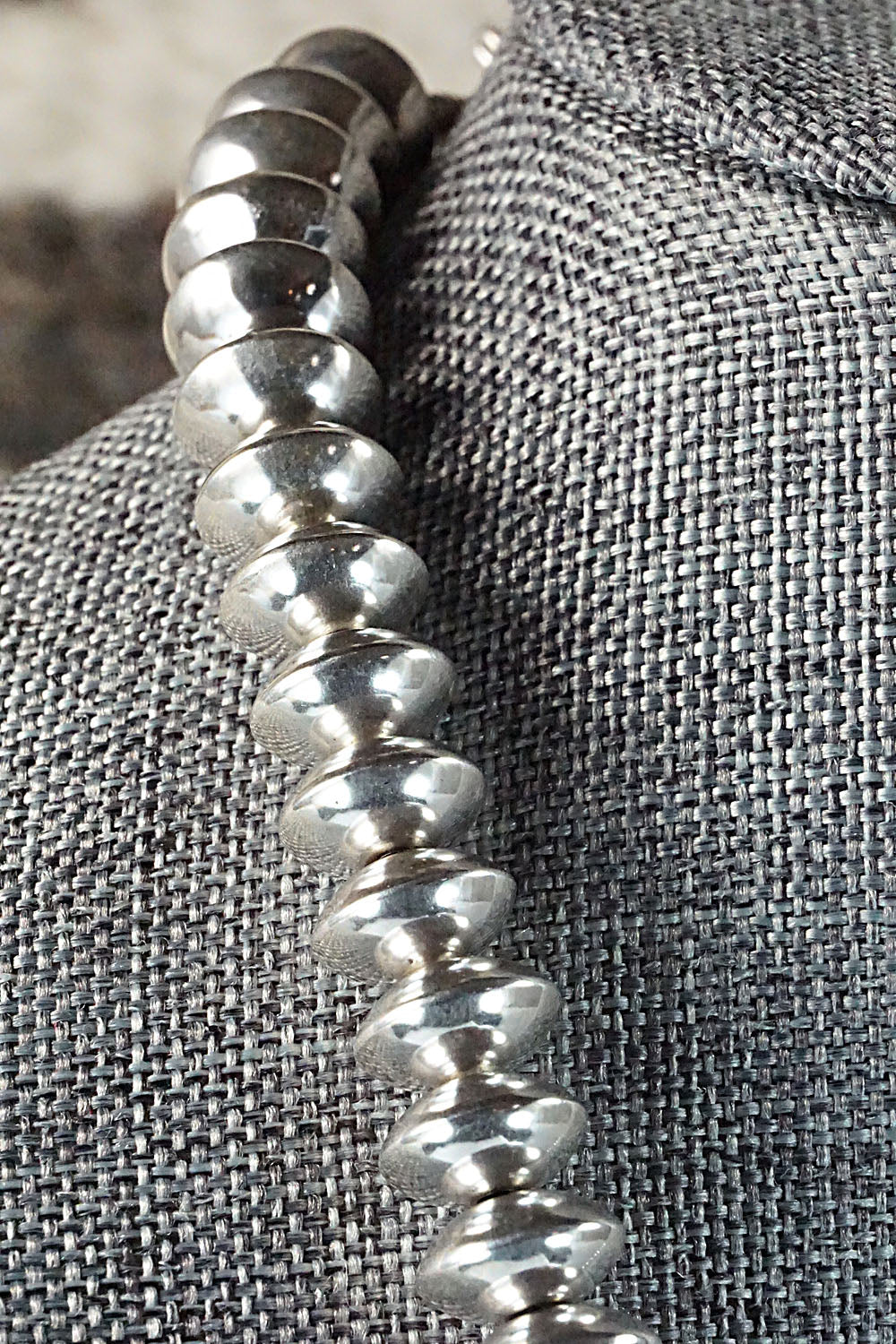 Sterling Silver Navajo Pearl Necklace - Jan Mariano