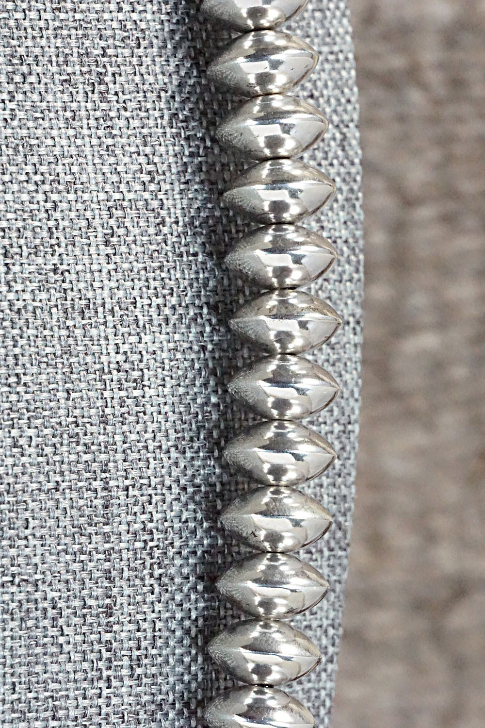 Sterling Silver Navajo Pearl Necklace - Jan Mariano