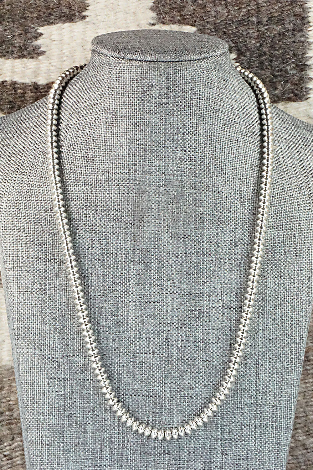 Sterling Silver Navajo Pearl Necklace - Jan Mariano