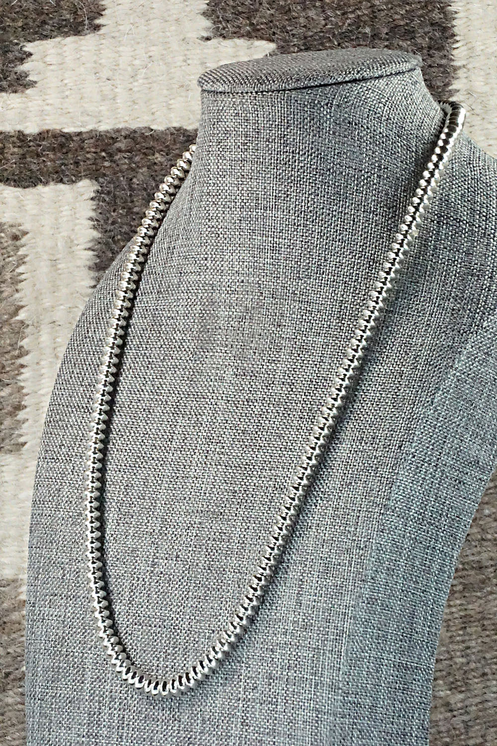 Sterling Silver Navajo Pearl Necklace - Jan Mariano