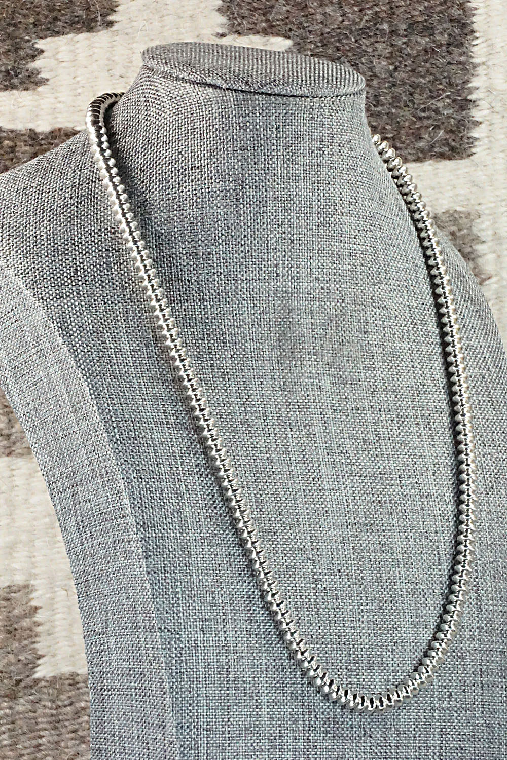 Sterling Silver Navajo Pearl Necklace - Jan Mariano