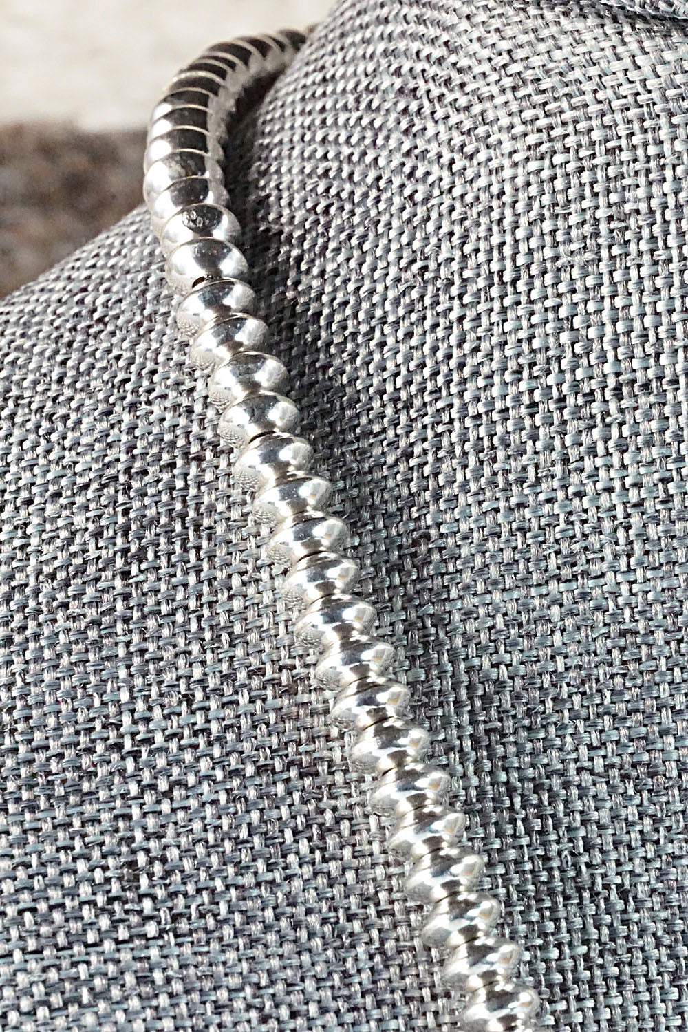 Sterling Silver Navajo Pearl Necklace - Jan Mariano
