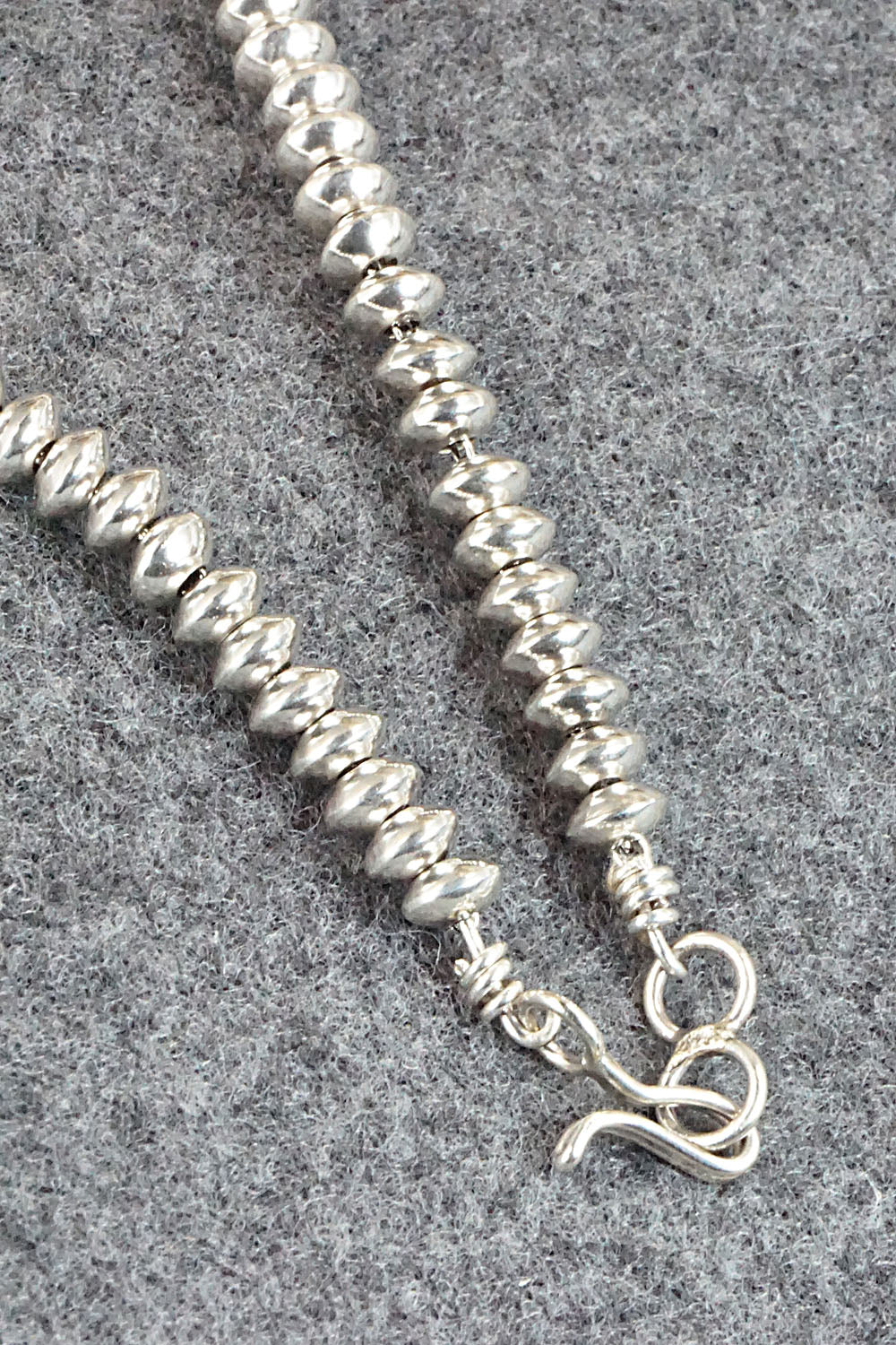 Sterling Silver Navajo Pearl Necklace - Jan Mariano