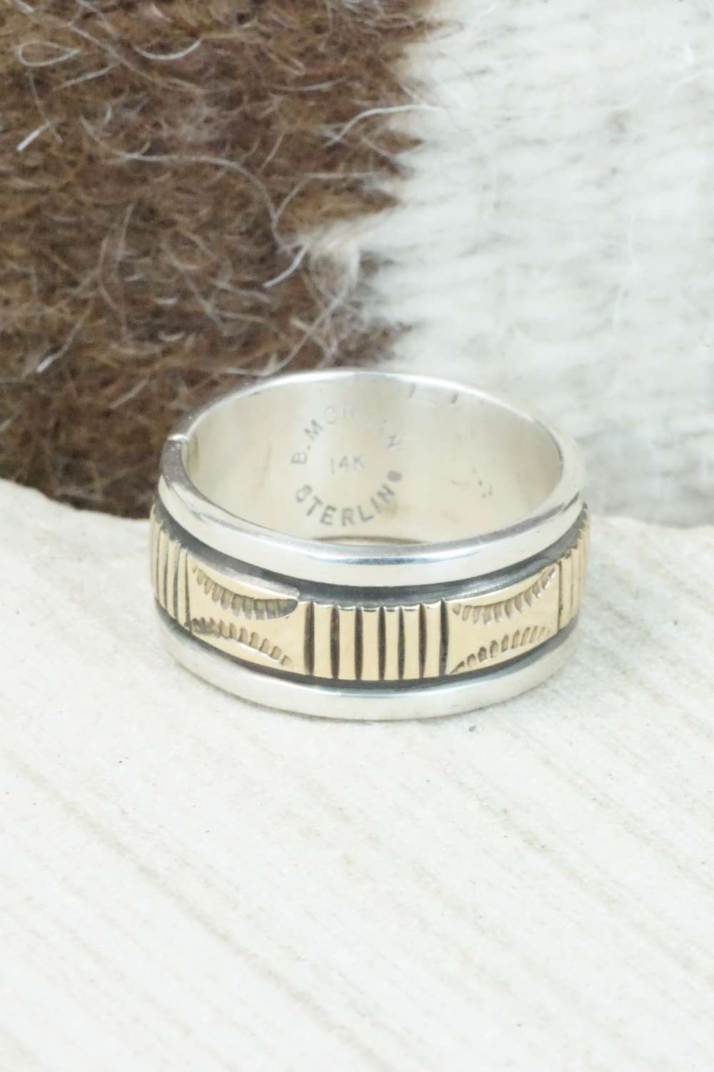 Sterling Silver Ring - Bruce Morgan - Size 9.25