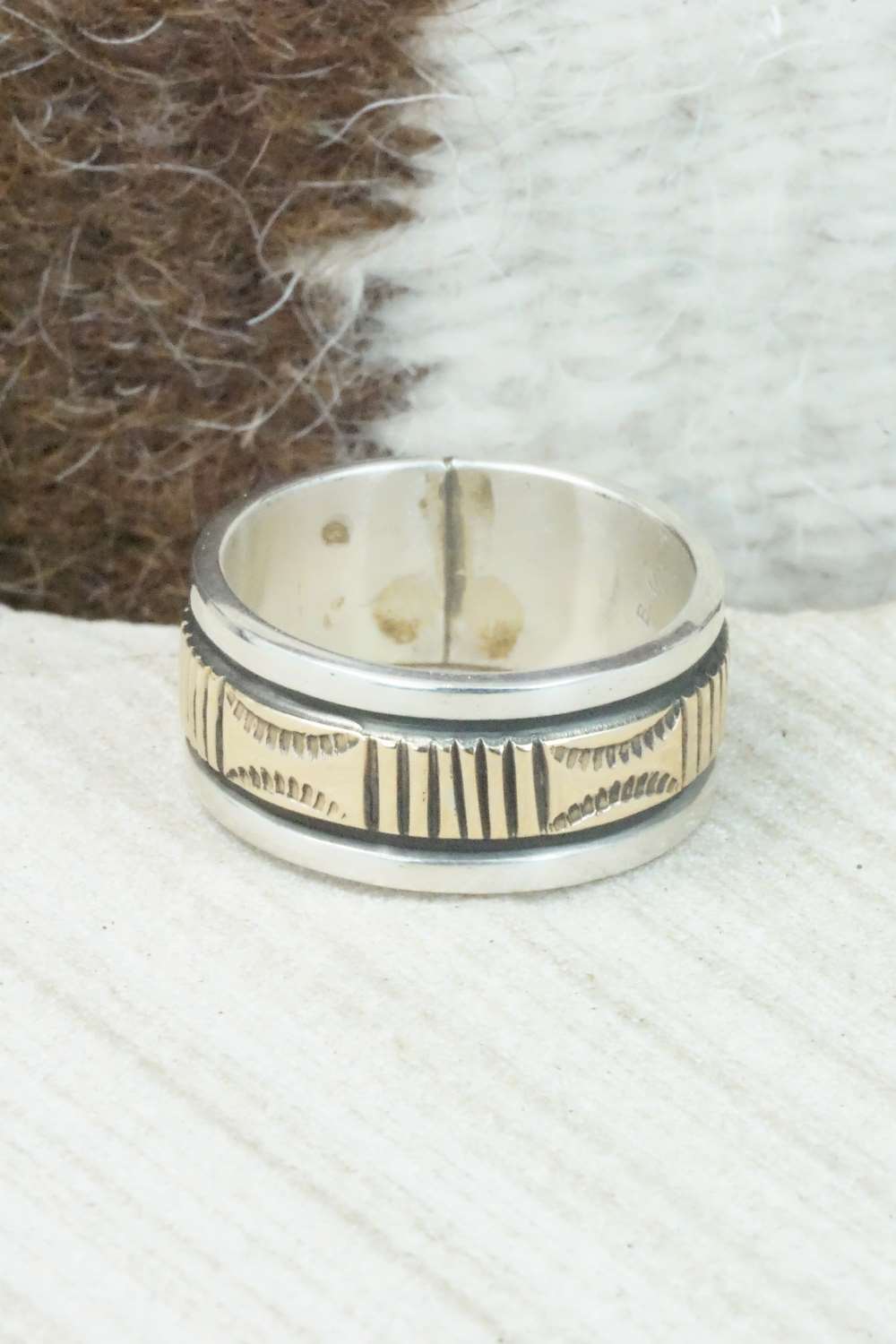 Sterling Silver Ring - Bruce Morgan - Size 9.25