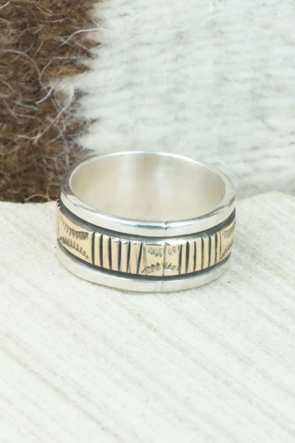 Sterling Silver Ring - Bruce Morgan - Size 9.25