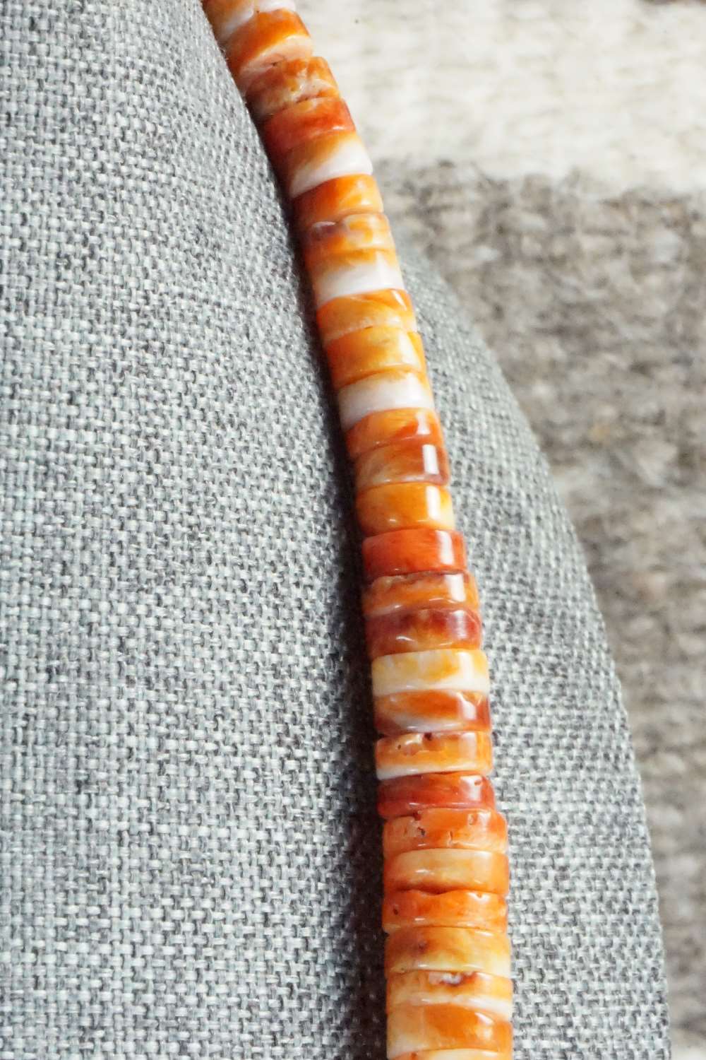 Spiny Oyster & Turquoise Necklace - Lupe Lovato