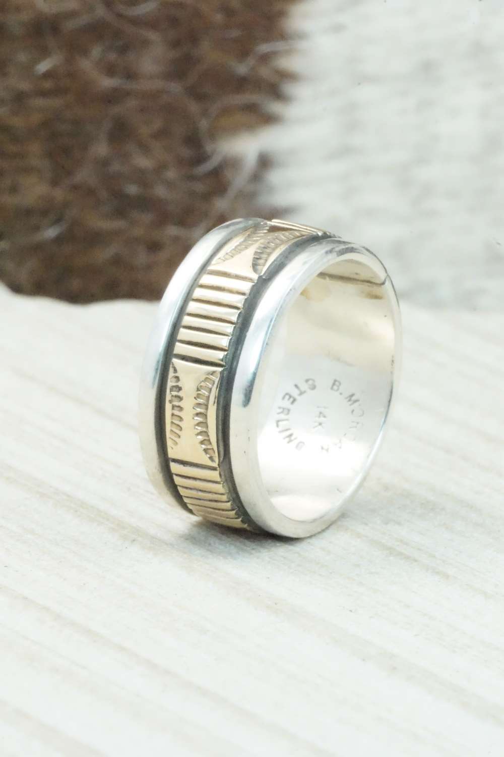 Sterling Silver Ring - Bruce Morgan - Size 9.25