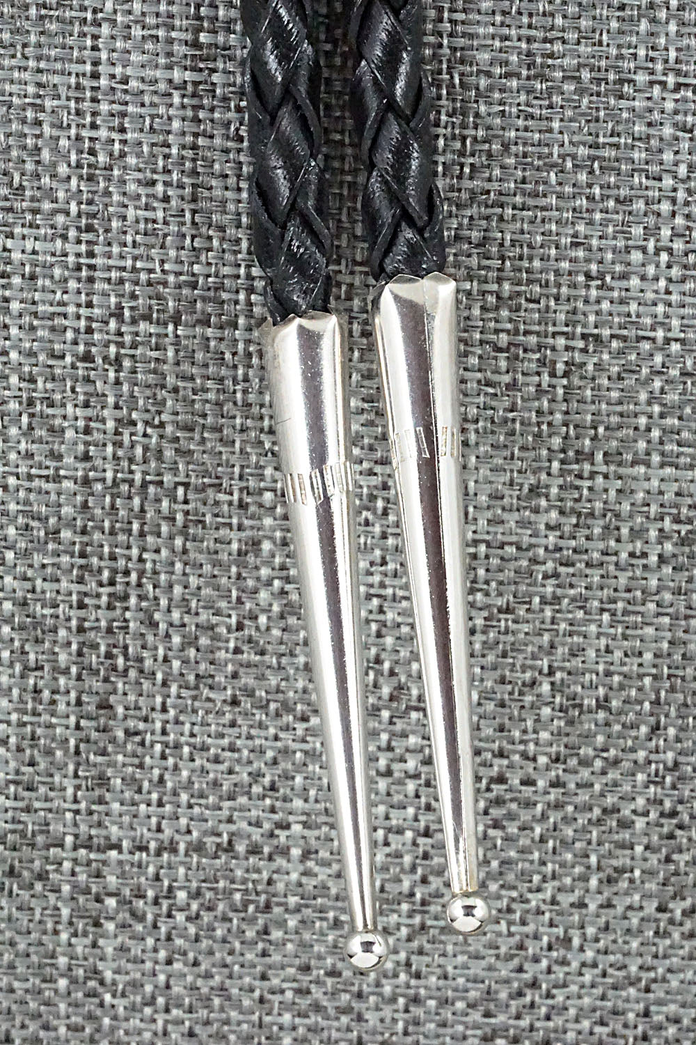 Turquoise & Sterling Silver Bolo Tie - Pearlene Spencer
