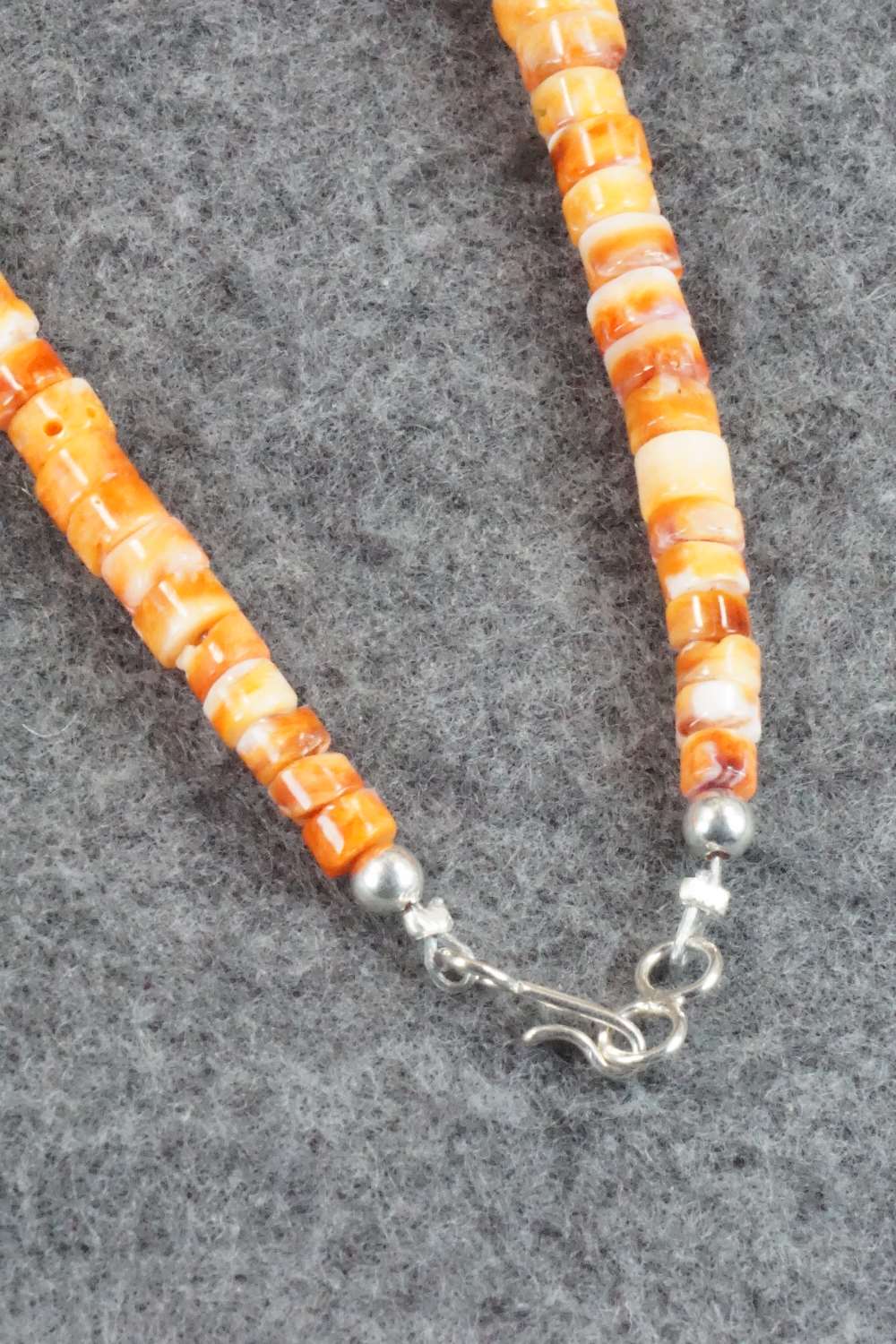 Spiny Oyster & Turquoise Necklace - Lupe Lovato