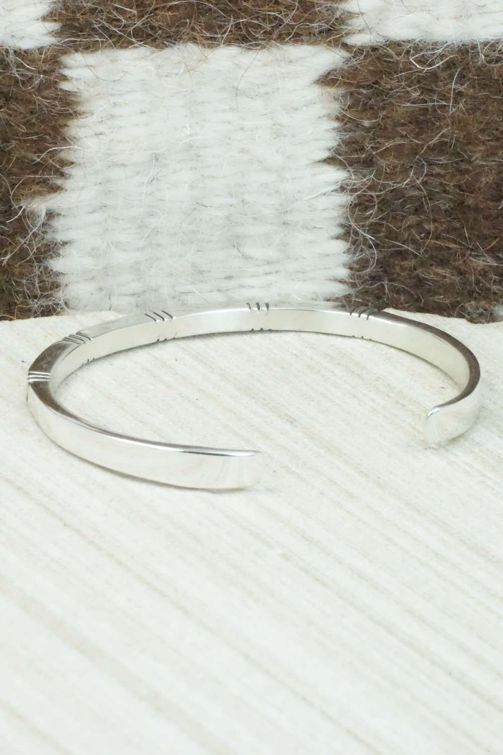 Sterling Silver Bracelet - Jonathan Nez