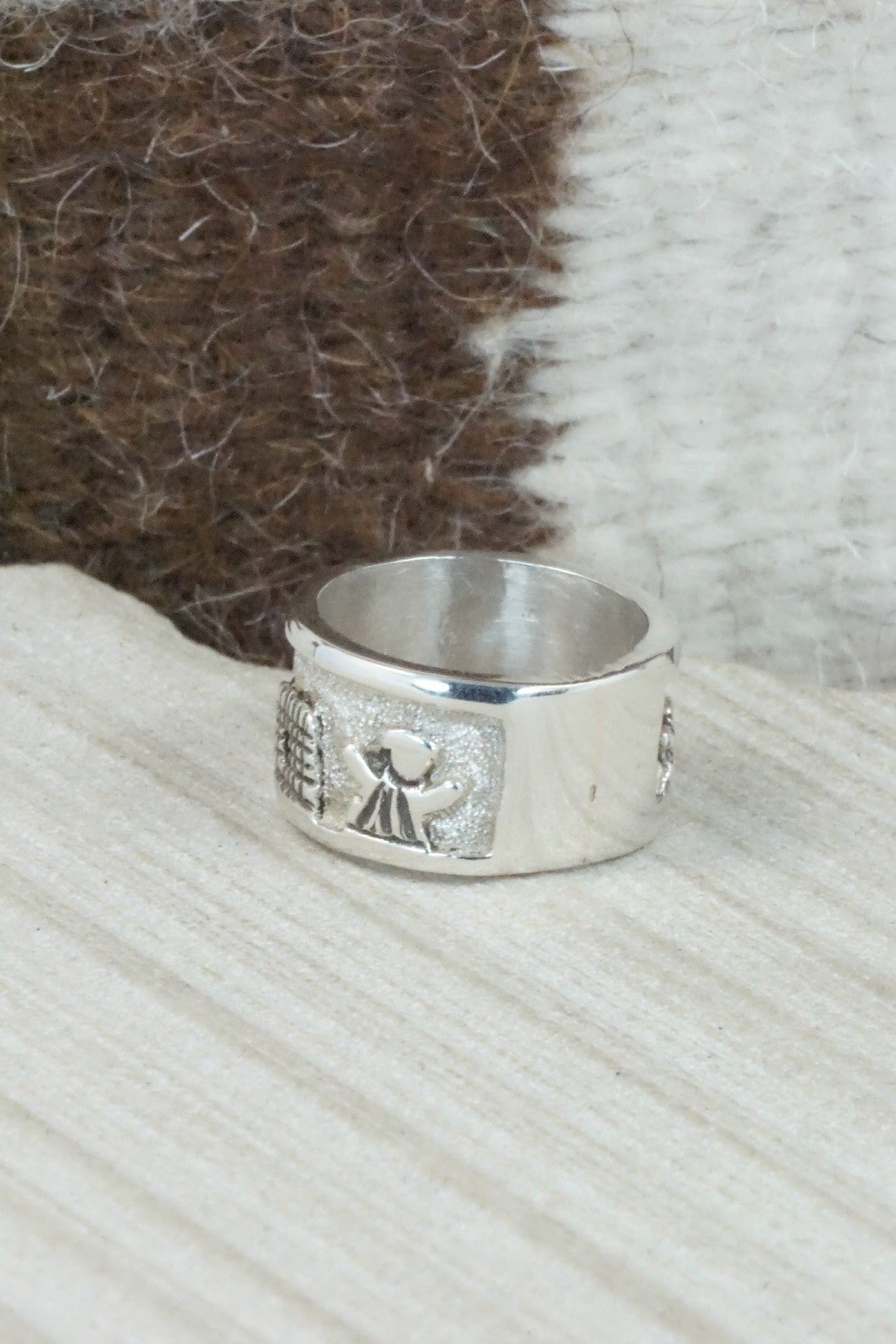 Sterling Silver Ring - Roger John - Size 9
