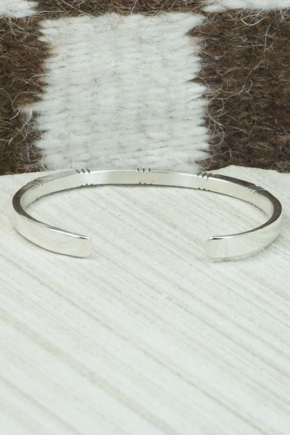 Sterling Silver Bracelet - Jonathan Nez