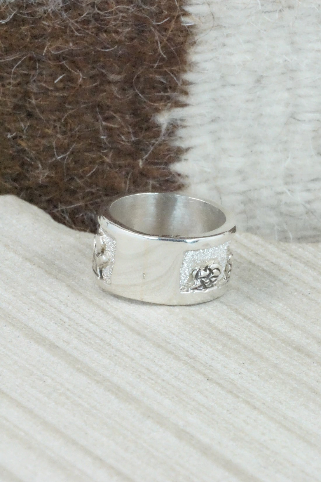 Sterling Silver Ring - Roger John - Size 9