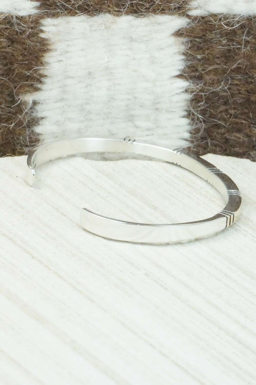Sterling Silver Bracelet - Jonathan Nez
