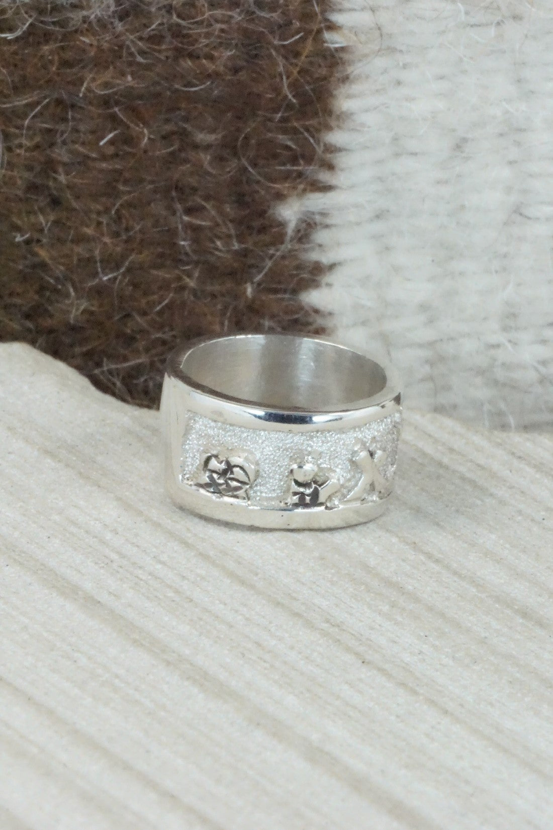 Sterling Silver Ring - Roger John - Size 9