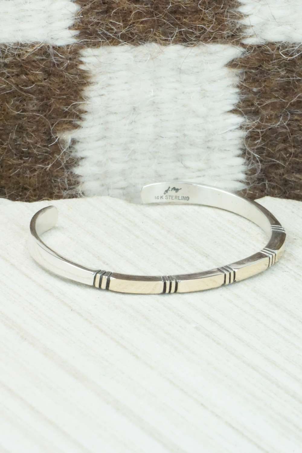 Sterling Silver Bracelet - Jonathan Nez