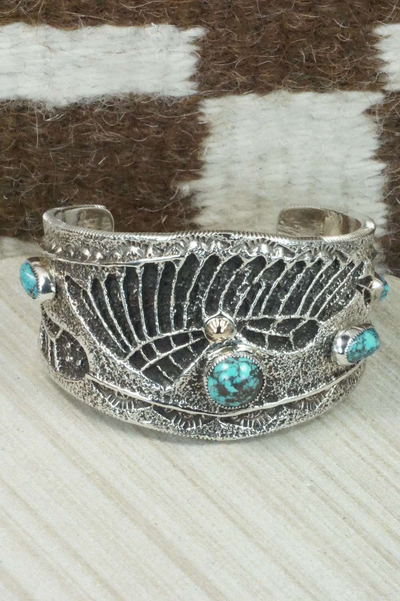 Turquoise & Sterling Silver Bracelet - Delbert Arviso