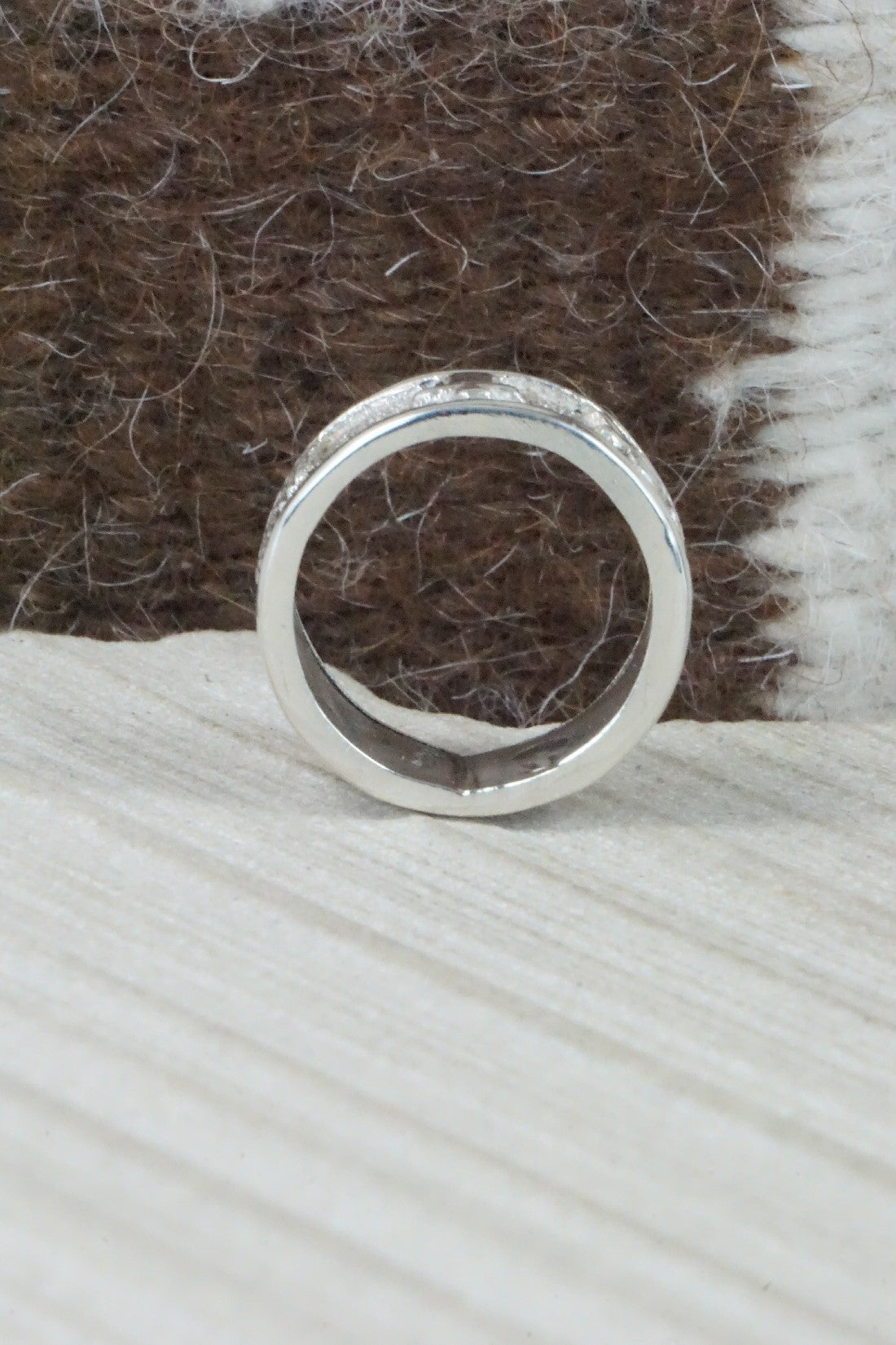 Sterling Silver Ring - Roger John - Size 9