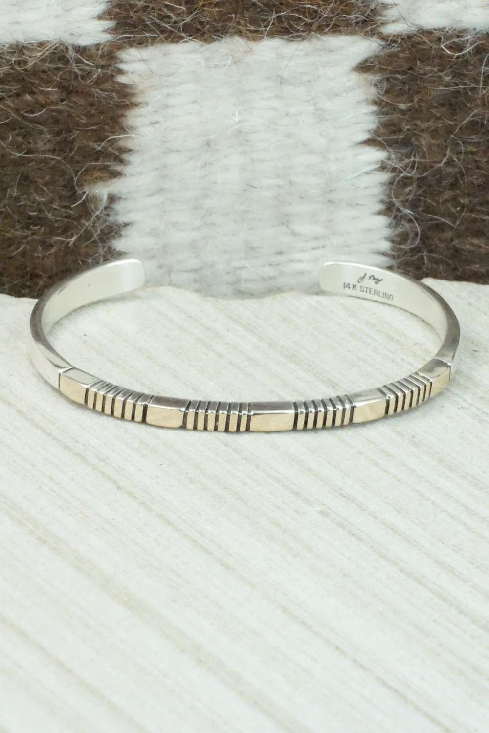 Sterling Silver Bracelet - Jonathan Nez
