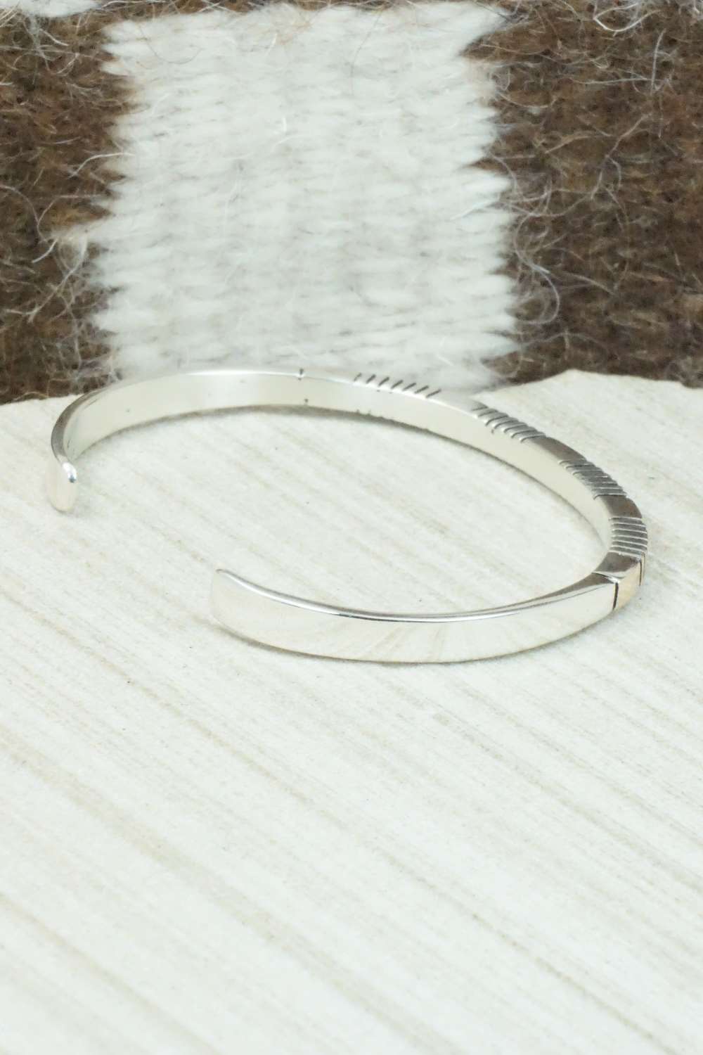 Sterling Silver Bracelet - Jonathan Nez