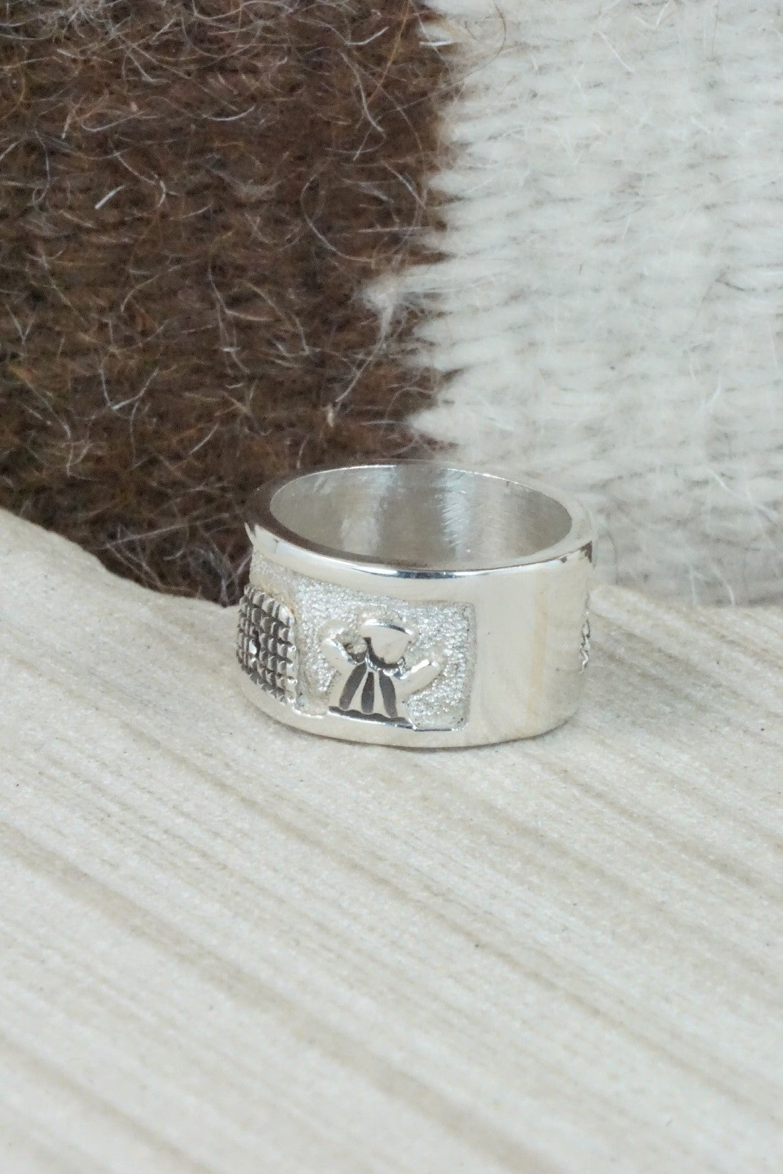 Sterling Silver Ring - Roger John - Size 7
