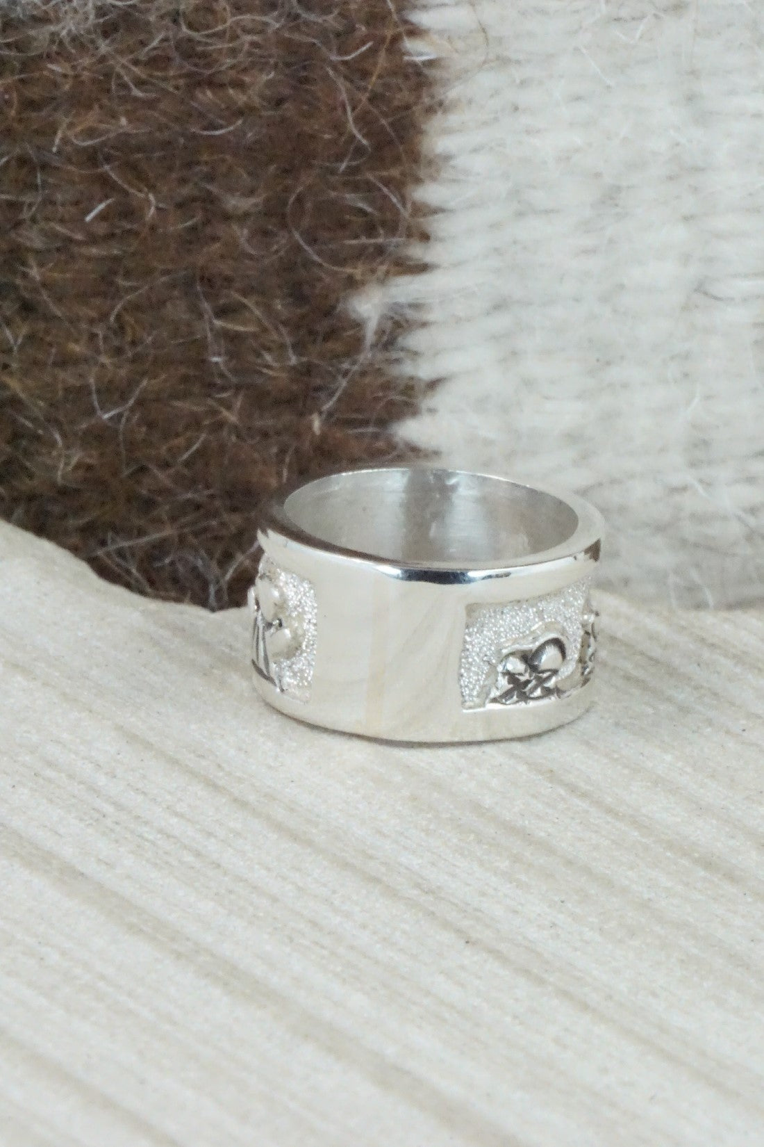 Sterling Silver Ring - Roger John - Size 7