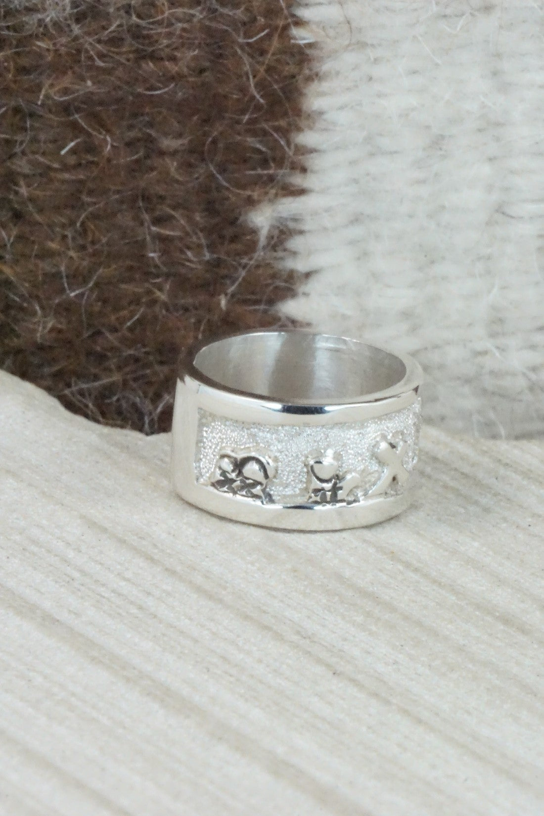 Sterling Silver Ring - Roger John - Size 7