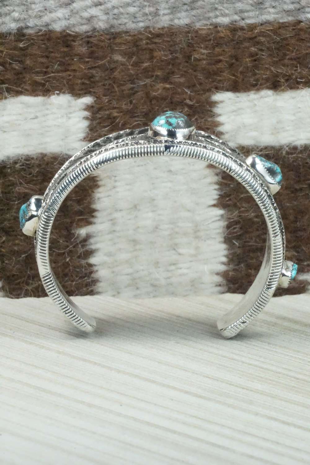 Turquoise & Sterling Silver Bracelet - Delbert Arviso