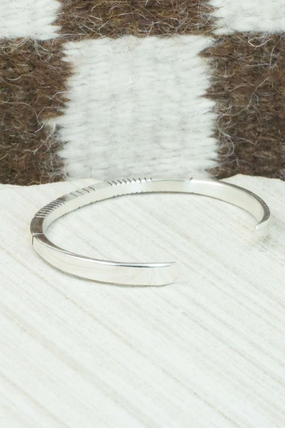 Sterling Silver Bracelet - Jonathan Nez