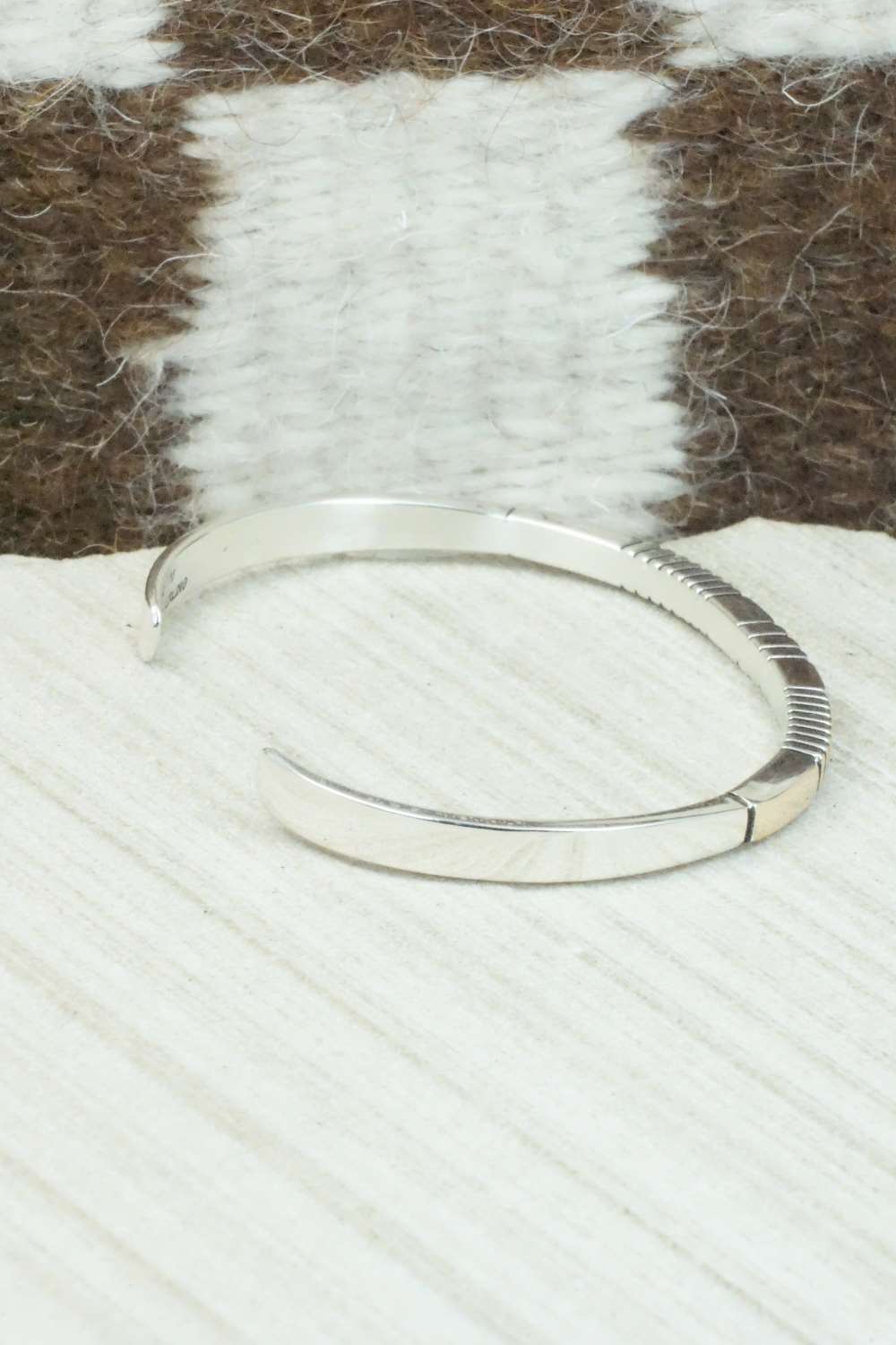 Sterling Silver Bracelet - Jonathan Nez
