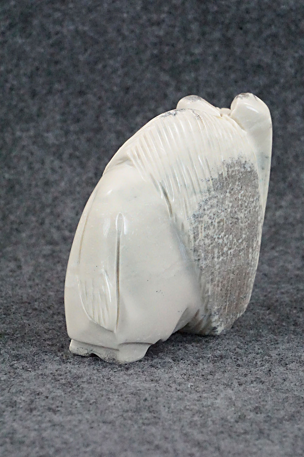 Buffalo Zuni Fetish Carving - Gilbert Lonjose