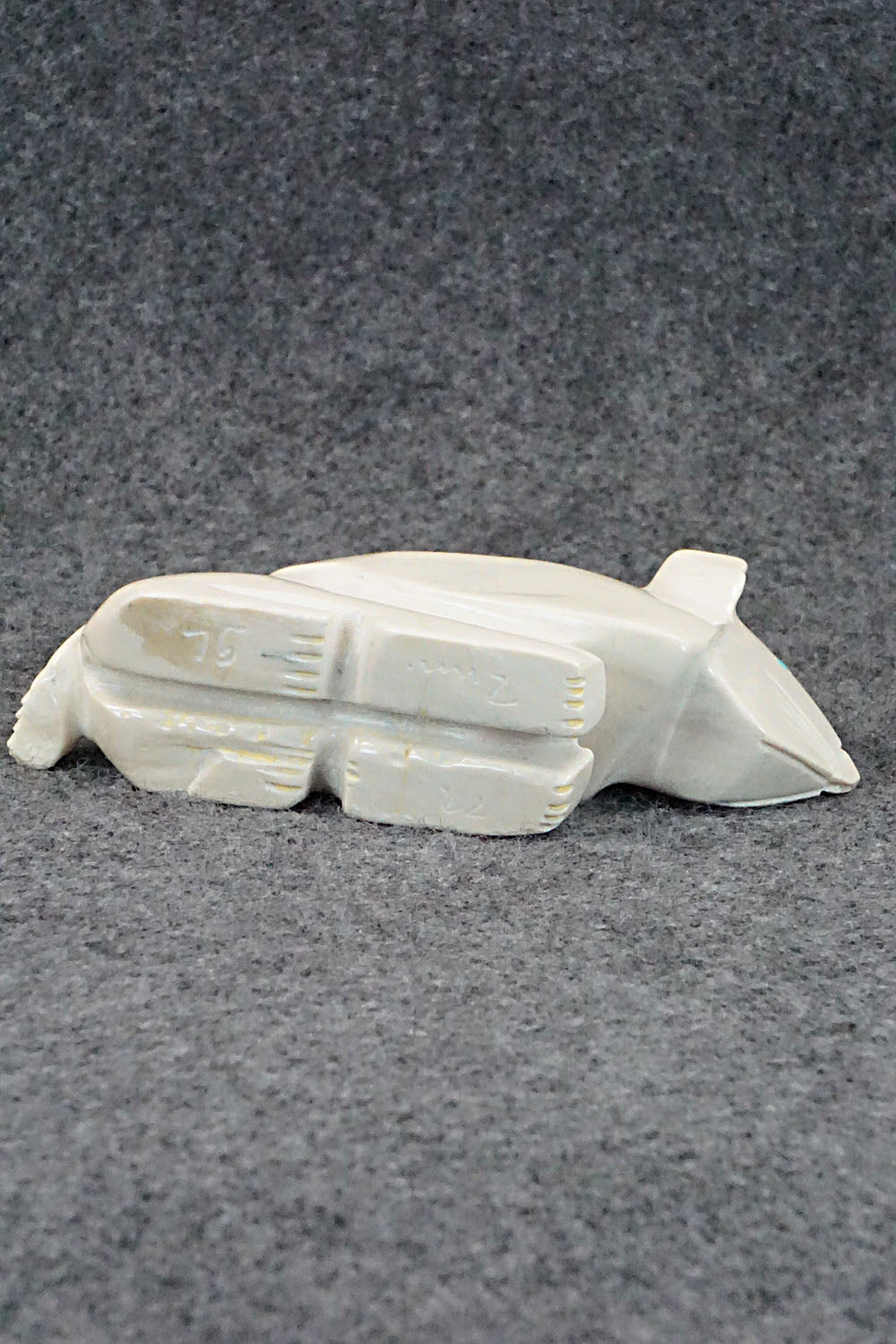 Lion Zuni Fetish Carving - Gilbert Lonjose