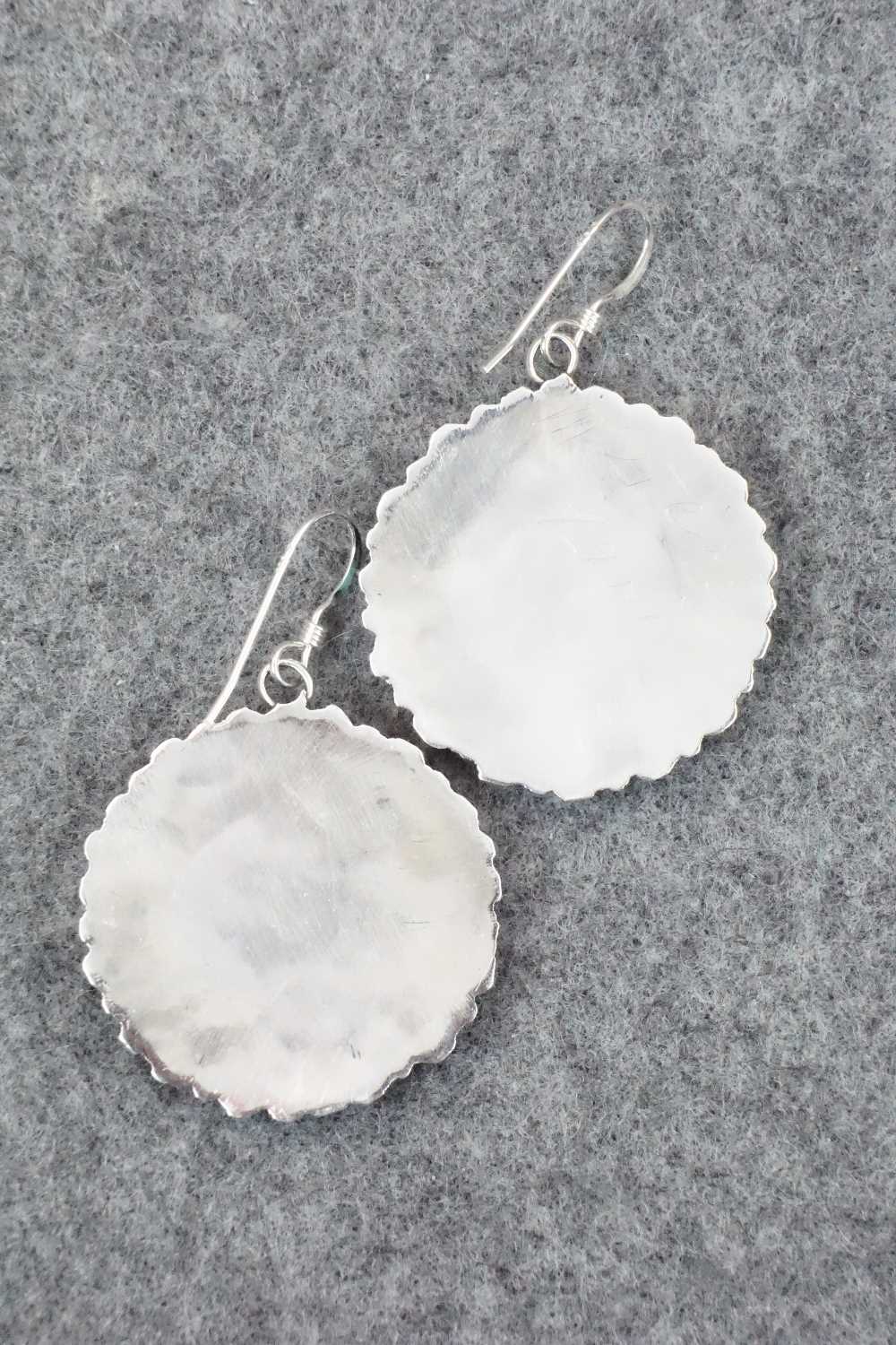 Turquoise & Sterling Silver Earrings - Marcine Stead