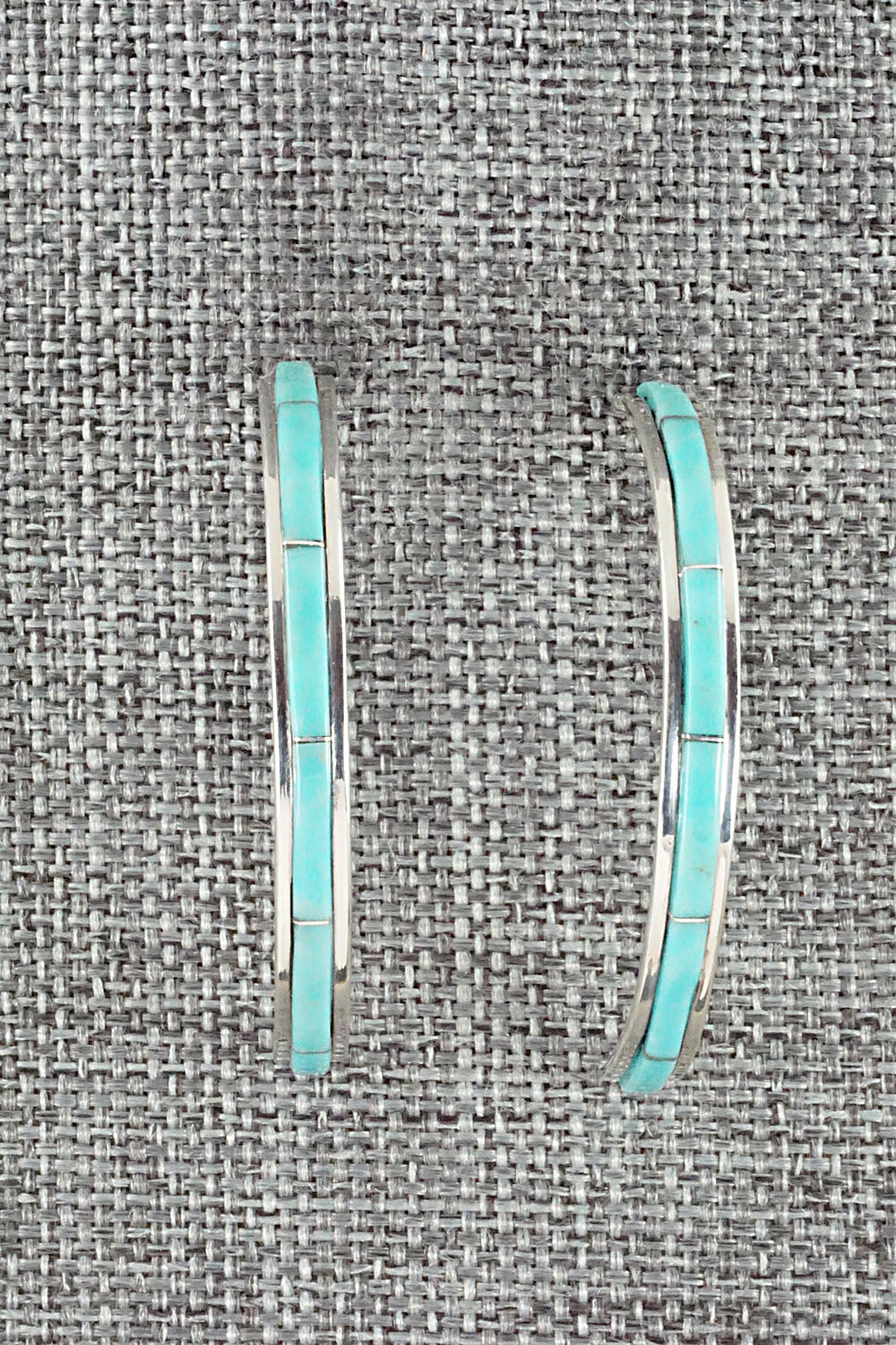 Turquoise & Sterling Silver Earrings - Jamie Johnson