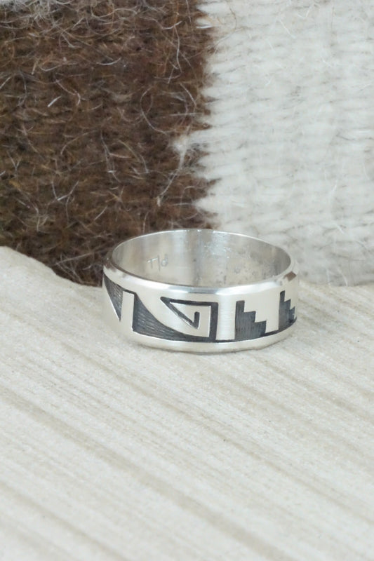 Sterling Silver Ring - Timothy Mowa - Size 13.25