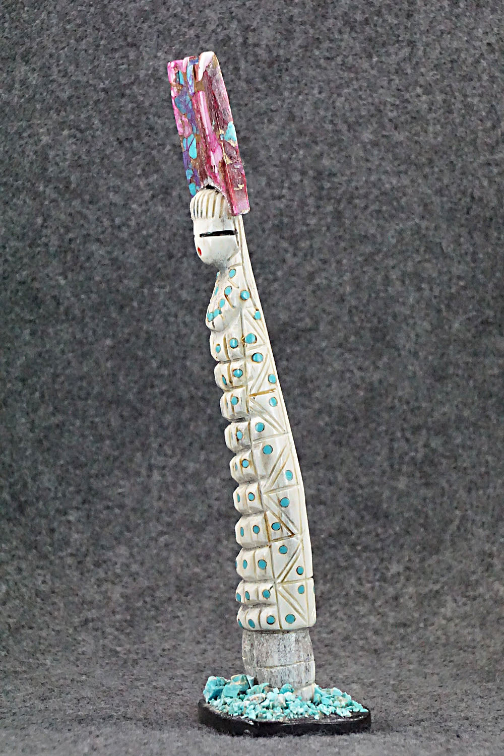 Corn Maiden Zuni Fetish Carving - Stafford Chimoni