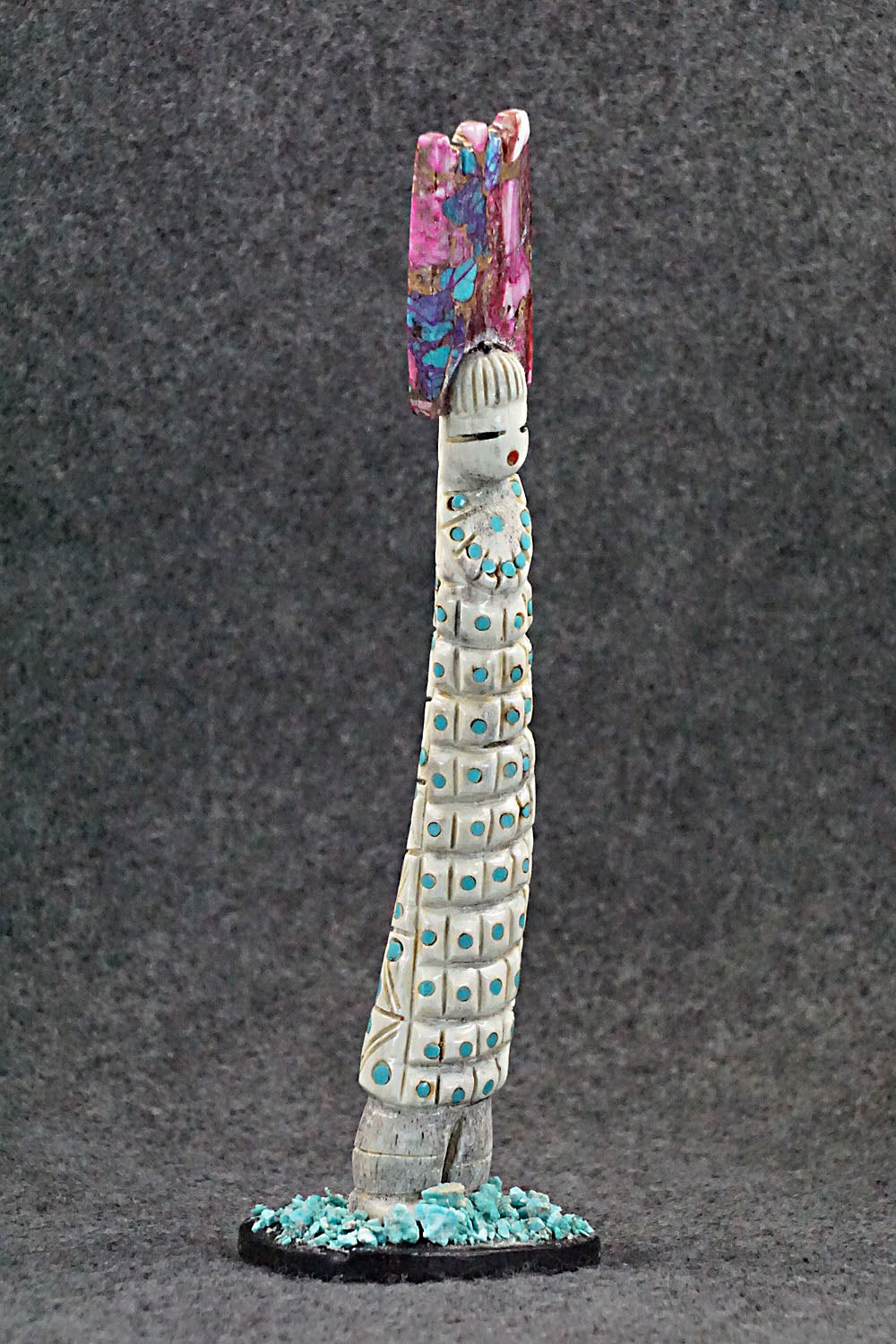 Corn Maiden Zuni Fetish Carving - Stafford Chimoni