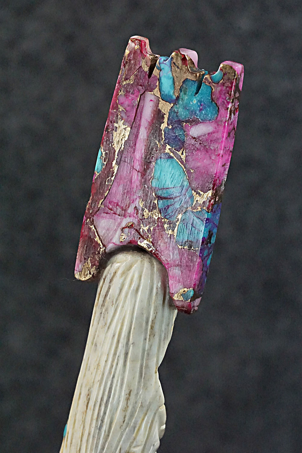Corn Maiden Zuni Fetish Carving - Stafford Chimoni