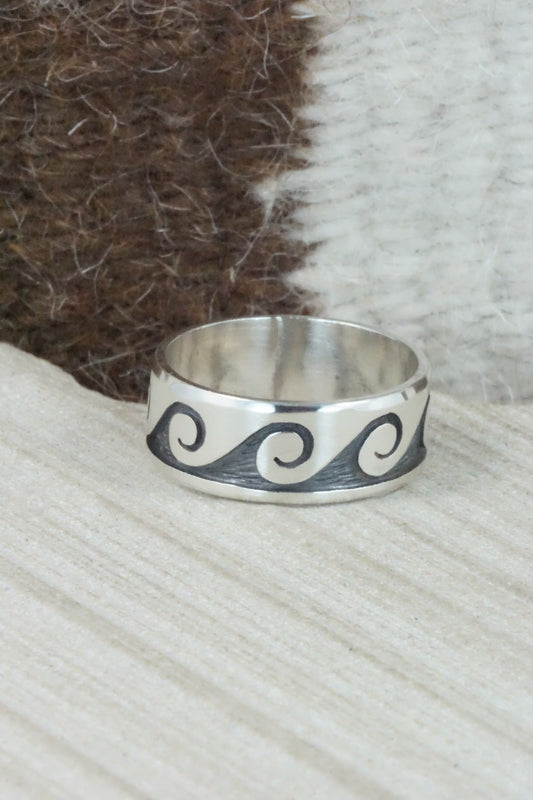 Sterling Silver Ring - Timothy Mowa - Size 12