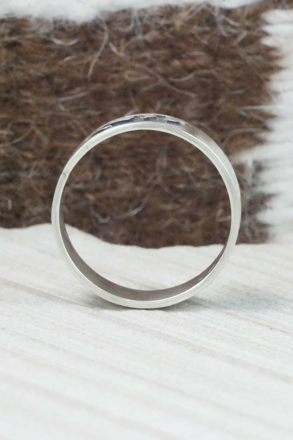 Sterling Silver Ring - Lester Gene - Size 15