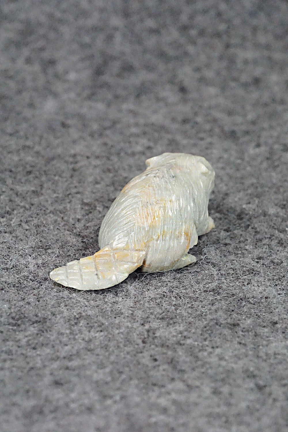 Beaver Zuni Fetish Carving - Jonas Hustito