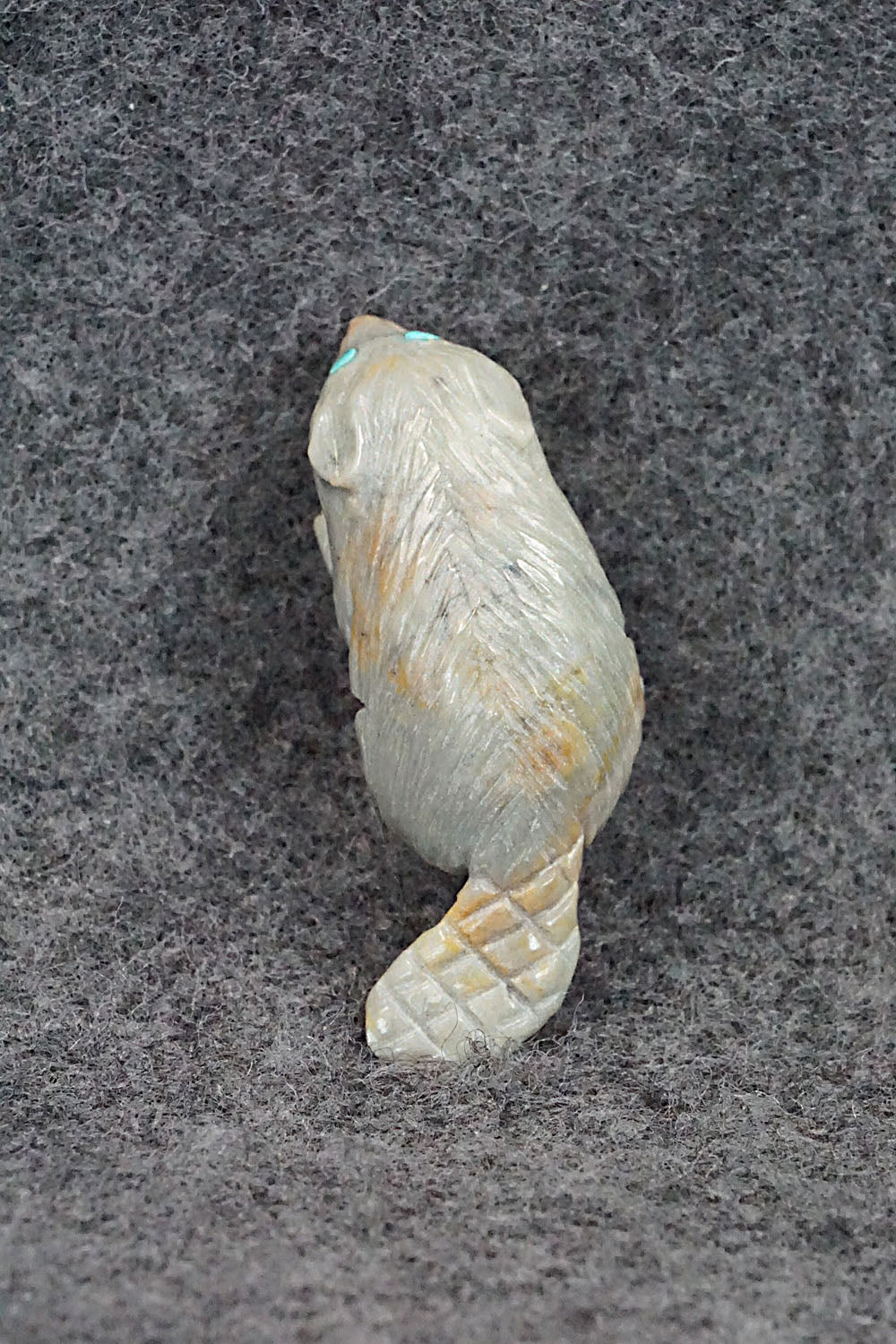 Beaver Zuni Fetish Carving - Jonas Hustito