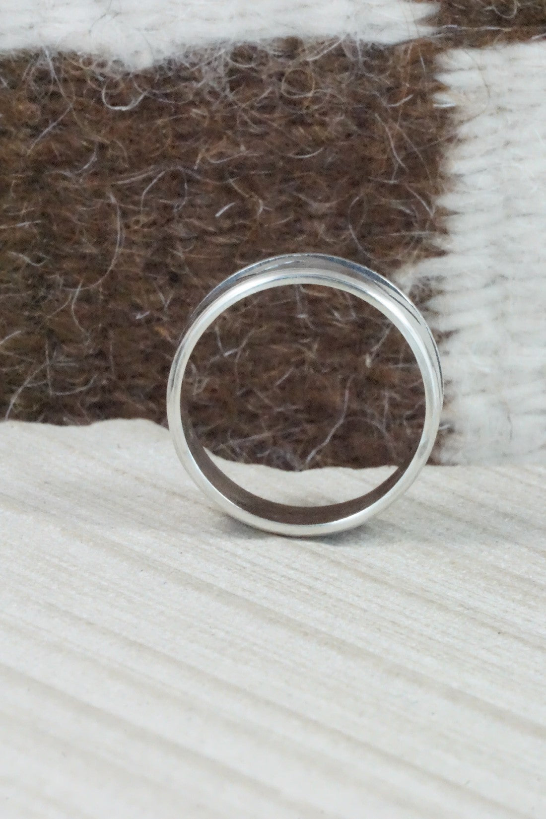 Sterling Silver Ring - Timothy Mowa - Size 12