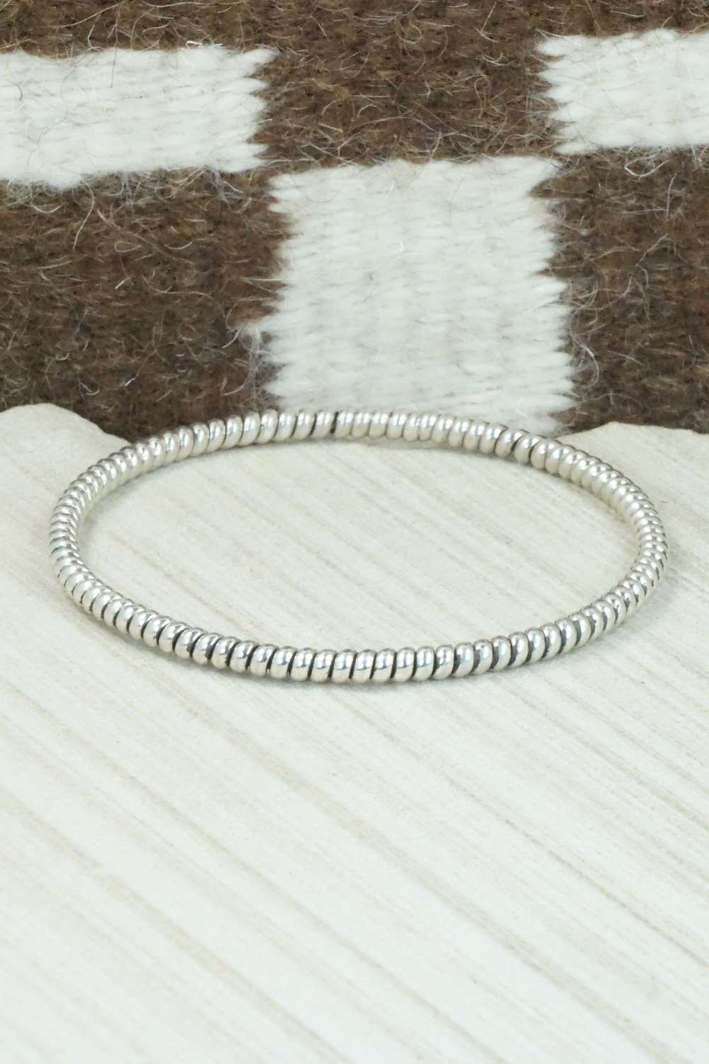 Sterling Silver Bangle Cuff - Elaine Tahe