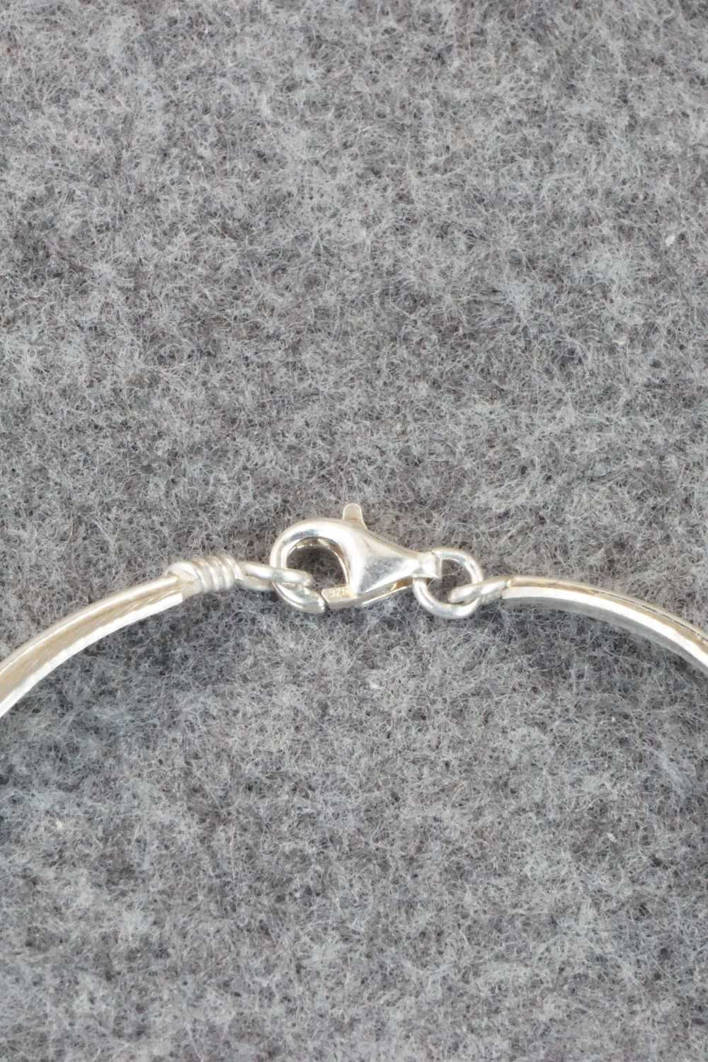 Sterling Silver Feather Link Bracelet - Chris Charley