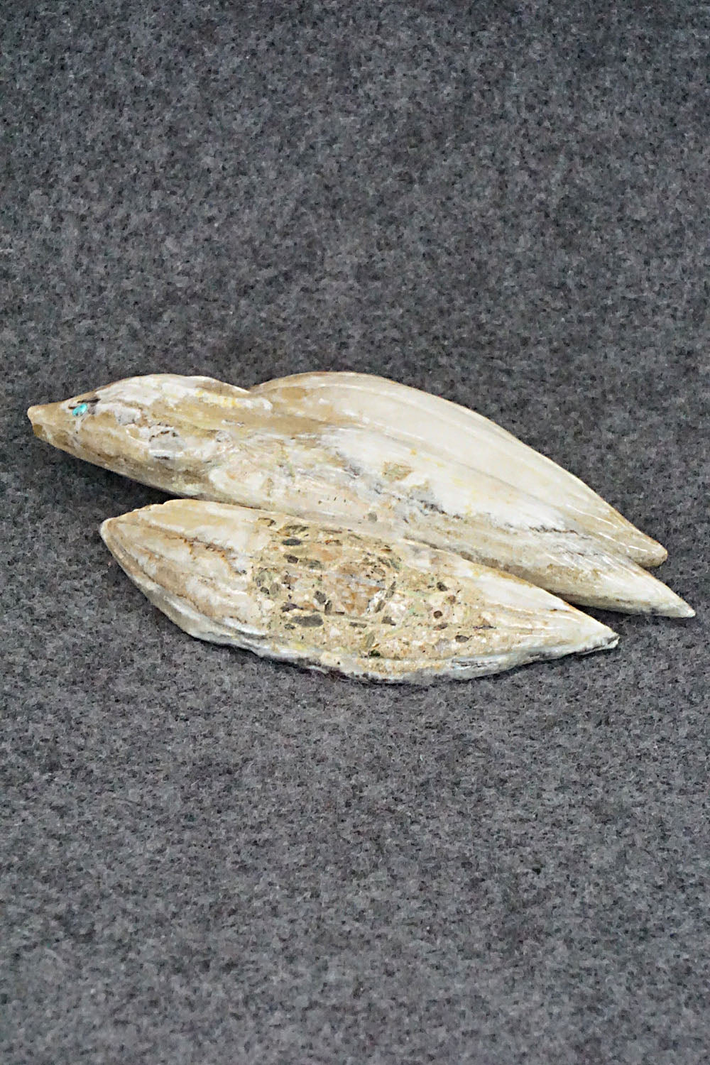 Flying Fox Zuni Fetish Carving - Jonas Hustito